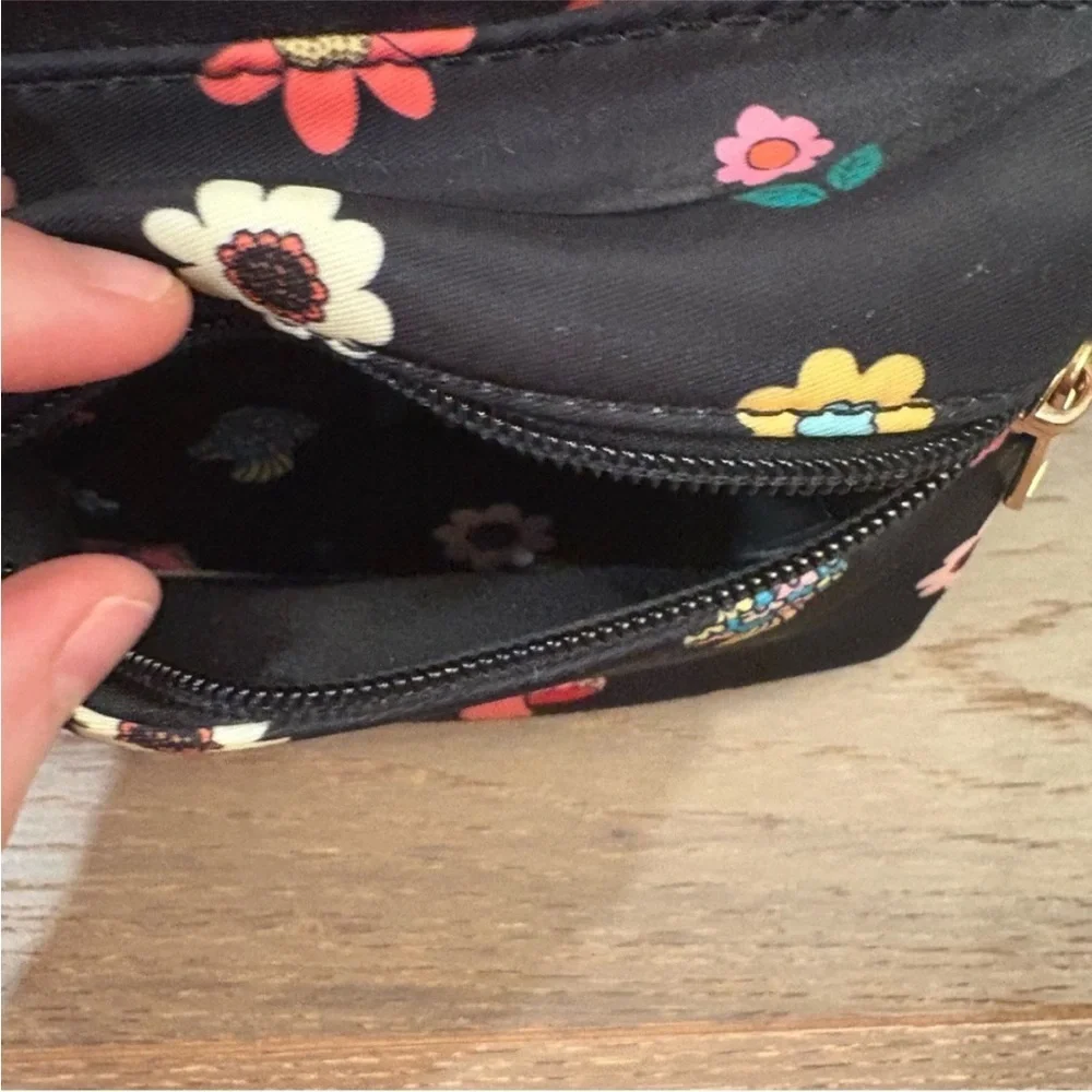 Floral and Mushroom Print Backpack with wallet. New